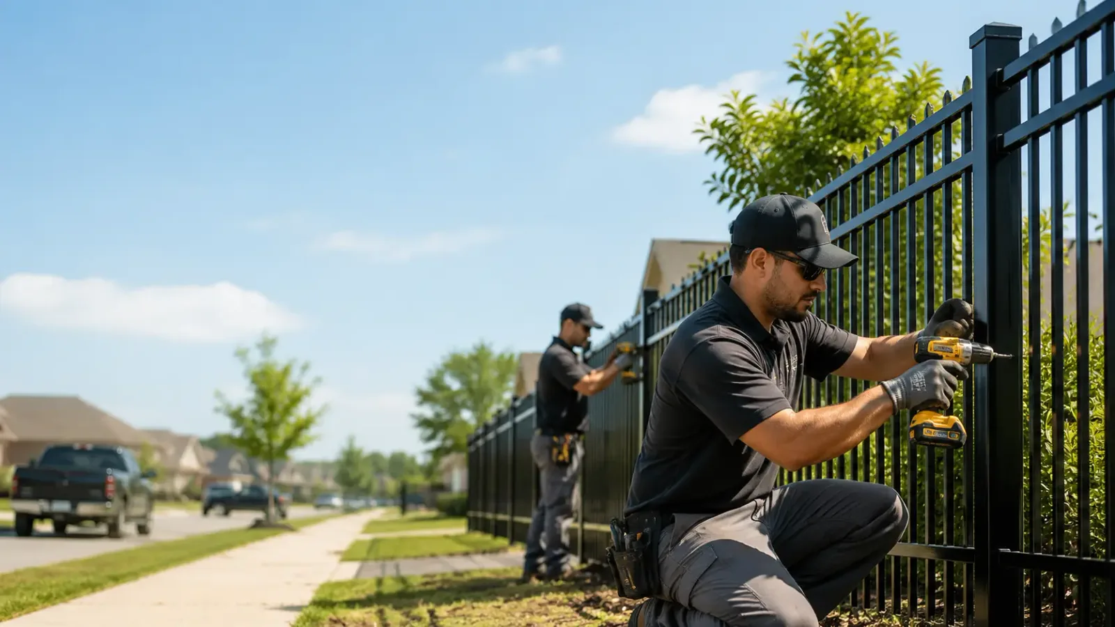 Metal Fence Installation in Downers Grove, IL